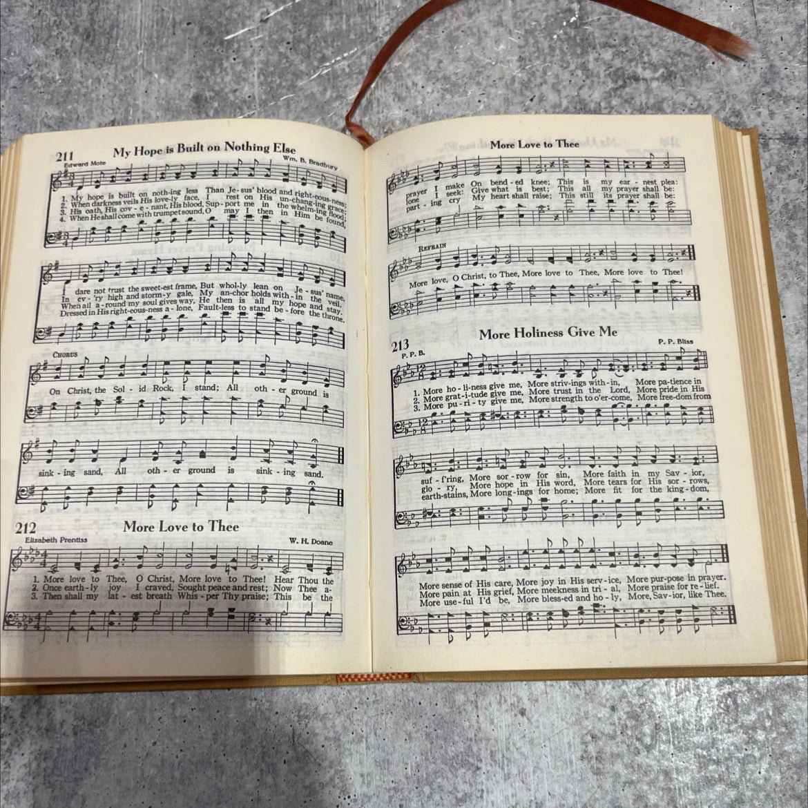 the majestic hymnal - number two book, by reuel lemmons, 1959 Hardcover image 3
