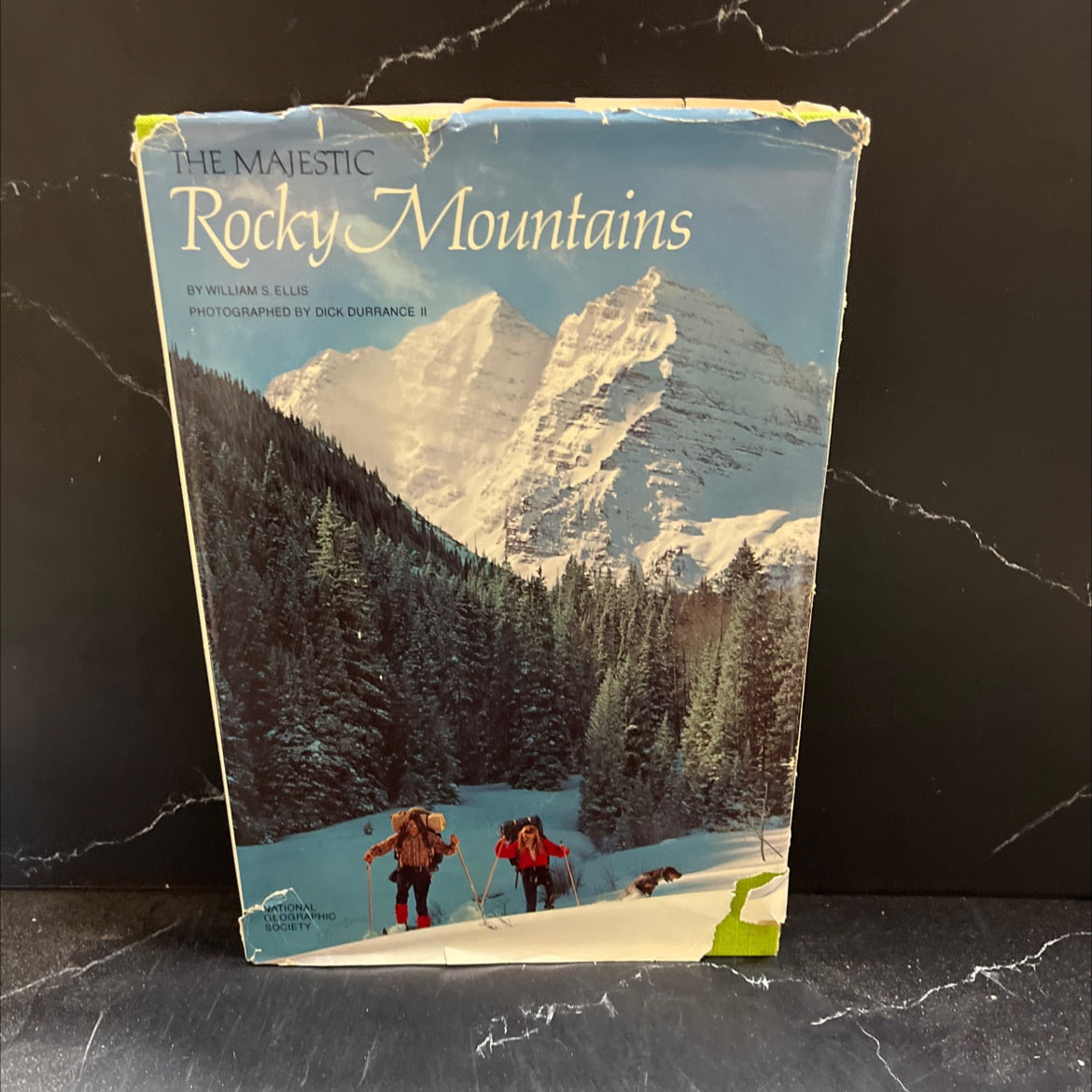 the majestic rocky mountains book, by William S. Ellis, 1976 Hardcover image 1
