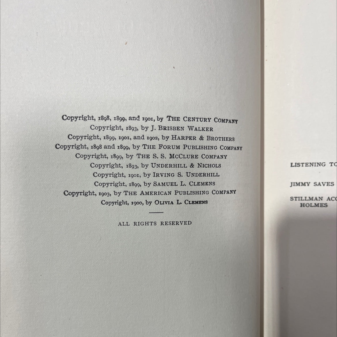 the man that corrupted hadleyburg and other essays and stories book, by mark twain, 1906 Hardcover image 3