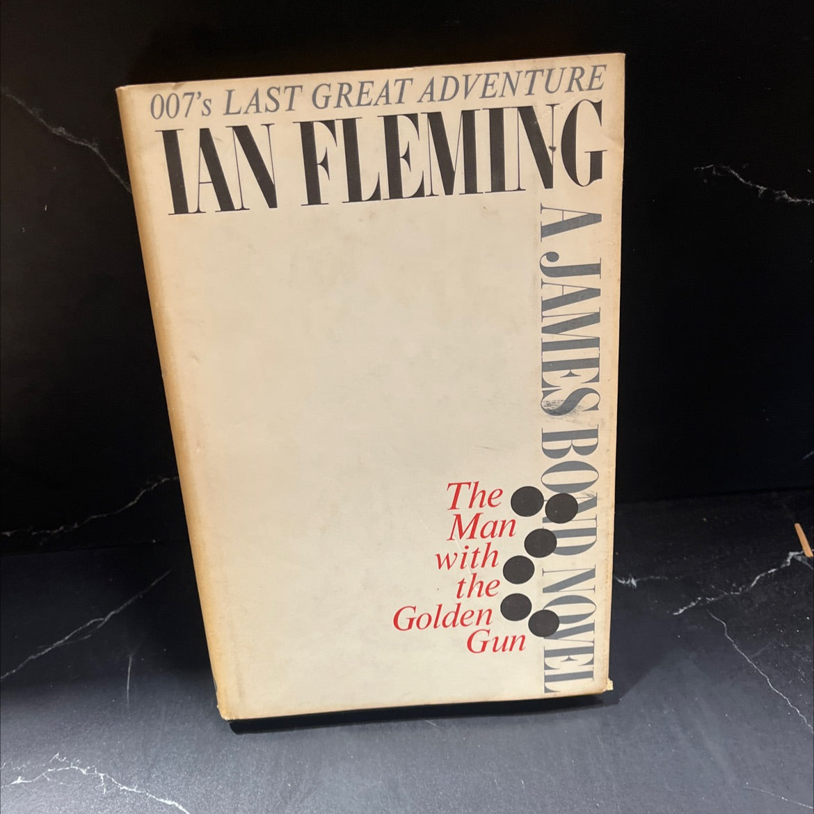 the man with the golden gun book, by Ian Fleming, 1965 Hardcover image 1
