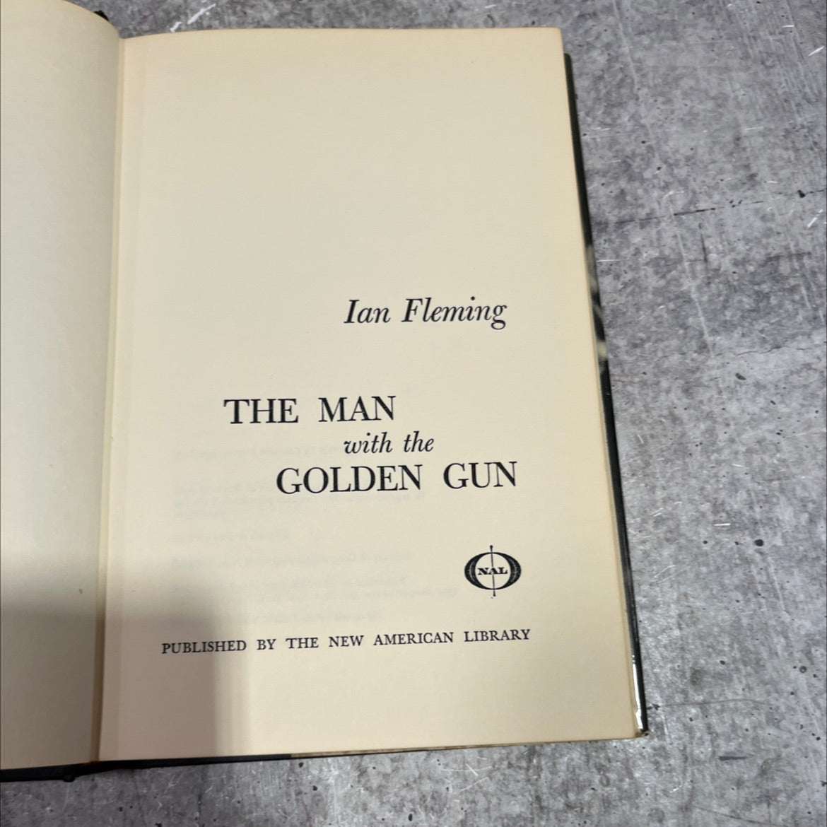 the man with the golden gun book, by Ian Fleming, 1965 Hardcover image 2