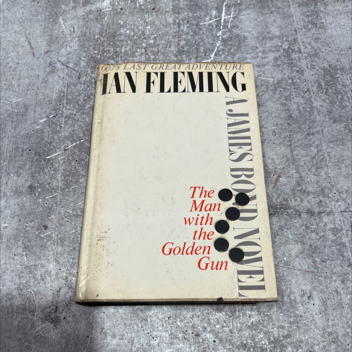 the man with the golden gun book, by Ian Fleming, 1965 Hardcover image 1