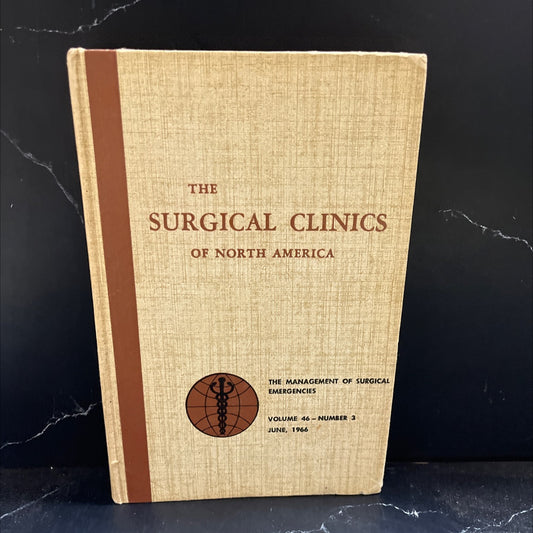 the management of surgical emergencies book, by samuel f. marshall, m.d., george l. nardi, m.d., 1966 Hardcover image 1