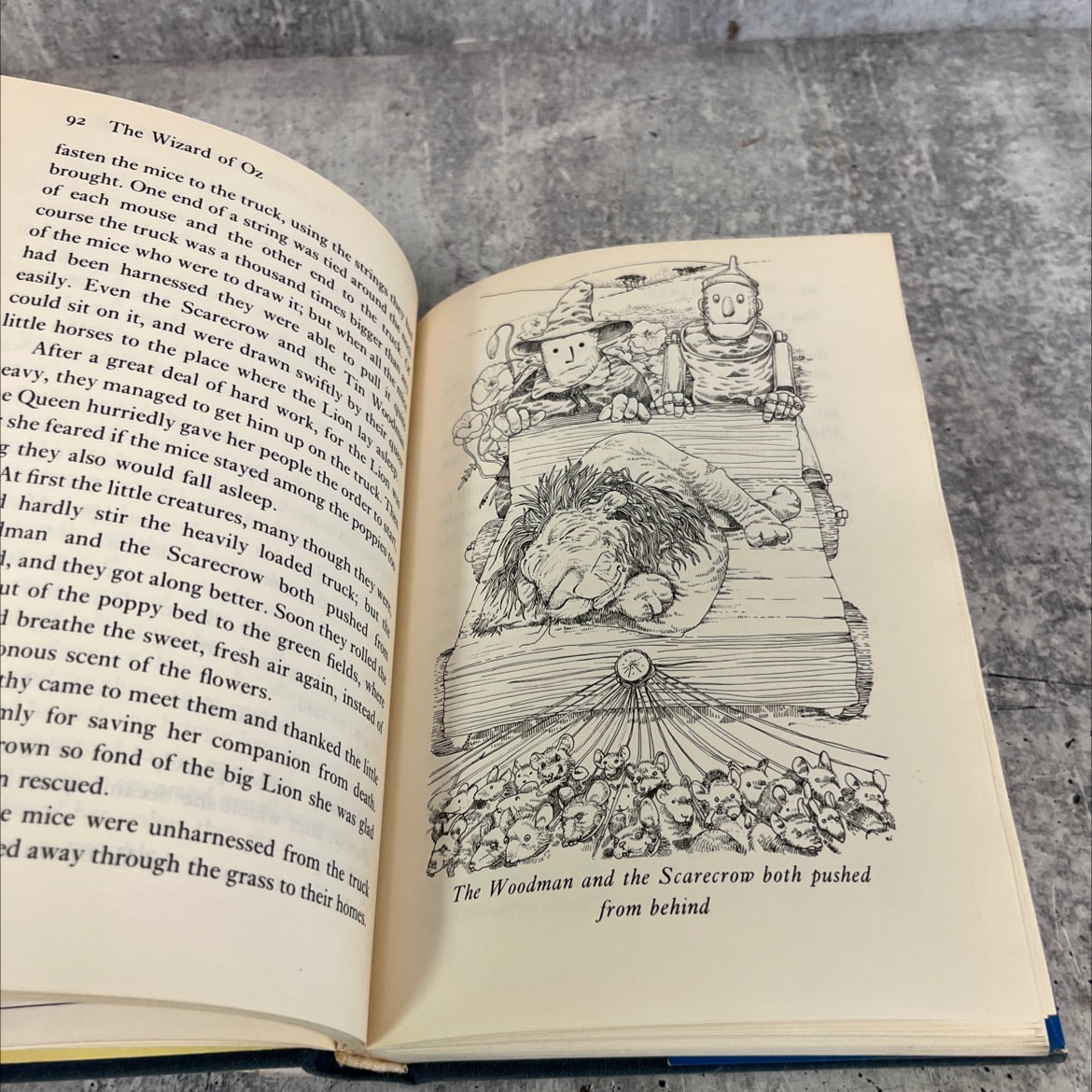 the marvellous land of oz book, by l. frank baum, 1979 Hardcover image 4