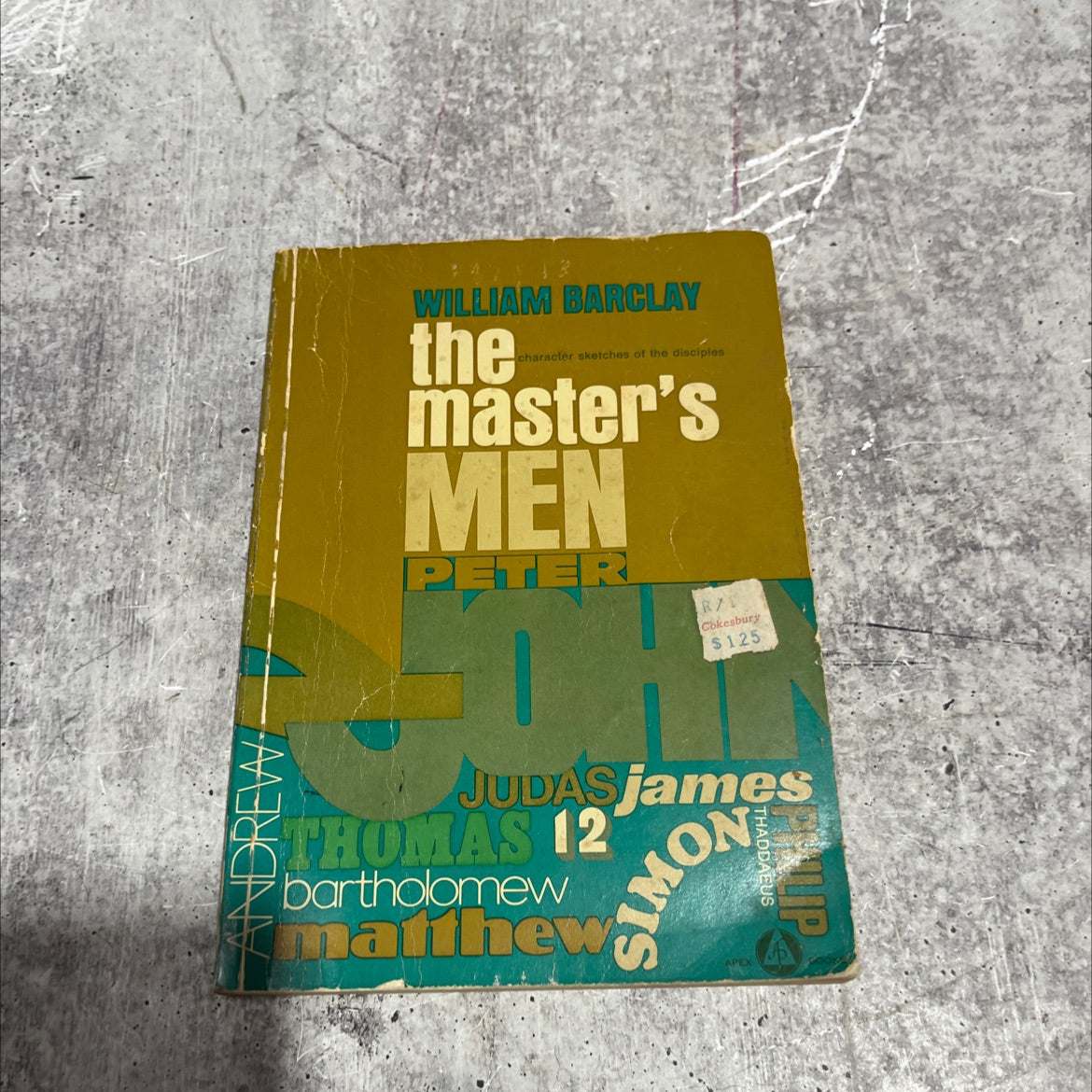 the master's men book, by William Barclay, 1959 Paperback image 1