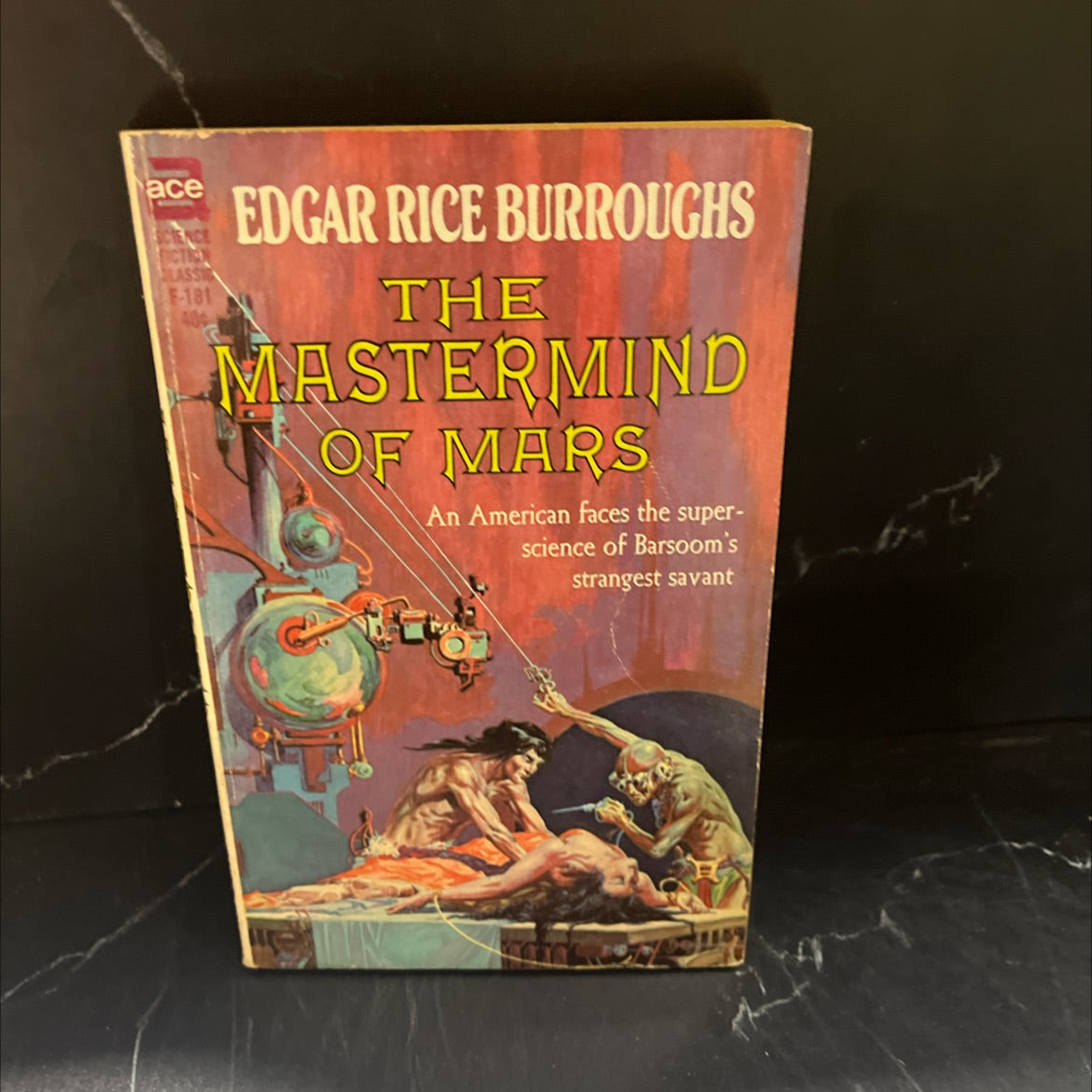 the mastermind of mars book, by edgar rice burroughs, 1928 Paperback image 1