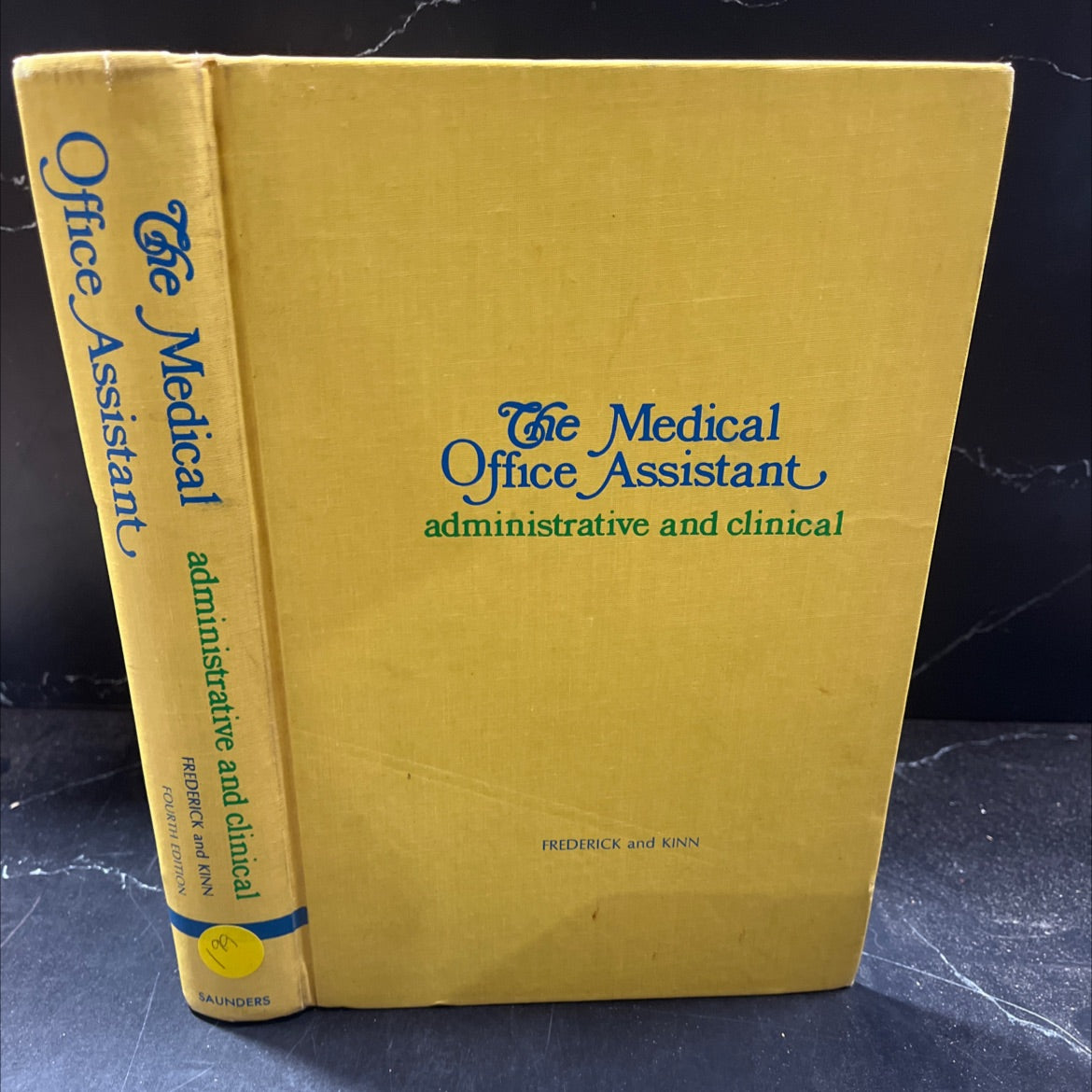the medical office assistant administrative and clinical book, by portia m. frederick, mary e. kinn, 1974 Hardcover image 1