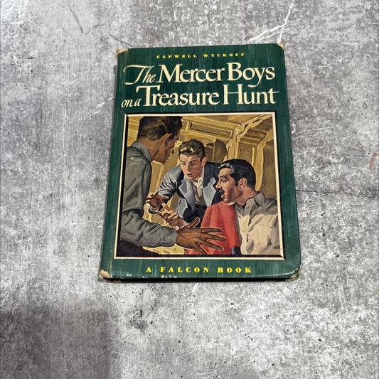 the mercer boys on a treasure hunt book, by capwell wyckoff, 1948 Hardcover image 1
