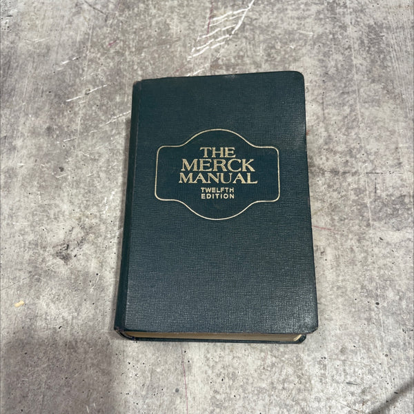 the merck manual of diagnosis and therapy book, by david n. holvey