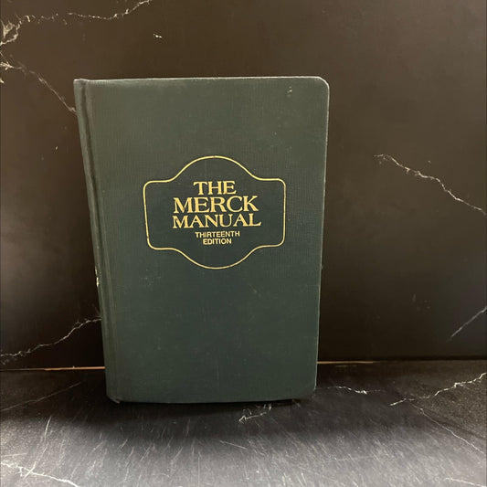 the merck manual of diagnosis and therapy book, by Robert Berkow, M.D., 1977 Hardcover image 1