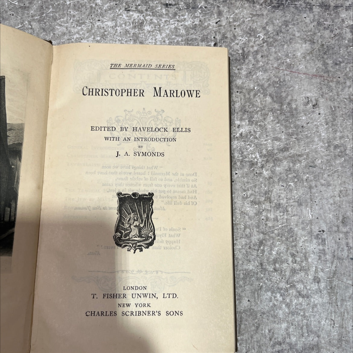 the mermaid series christopher marlowe book, by christopher marlowe, 1970 Hardcover image 2