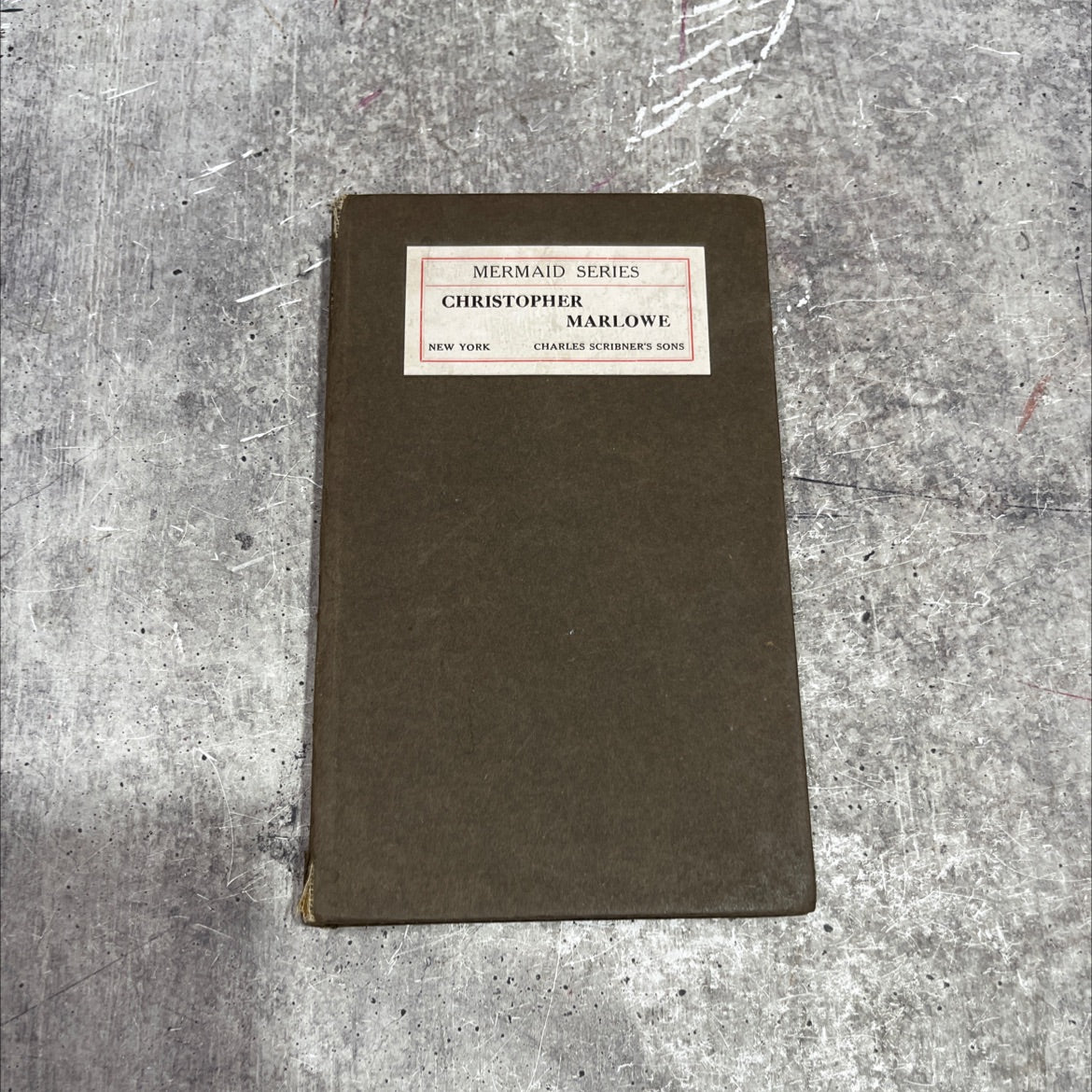 the mermaid series christopher marlowe book, by christopher marlowe, 1970 Hardcover image 1