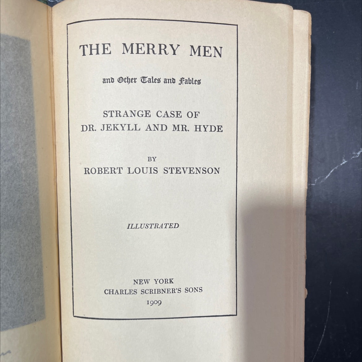 the merry men and other tales and fables strange case of dr. jekyll and mr. hyde book, by robert louis stevenson, 1909 image 2