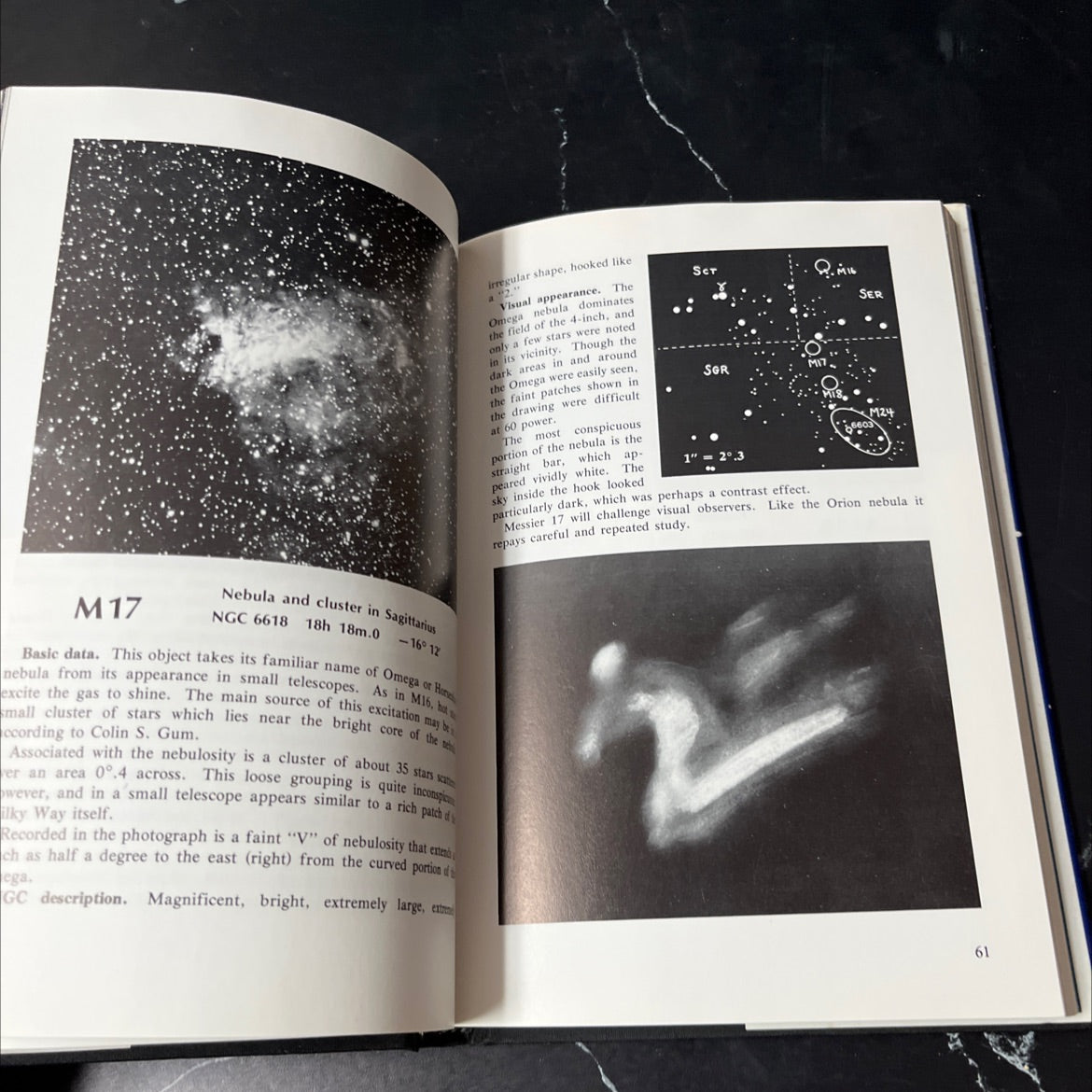 the messier album book, by john h. mallas and evered kreimer, 1978 Hardcover image 4