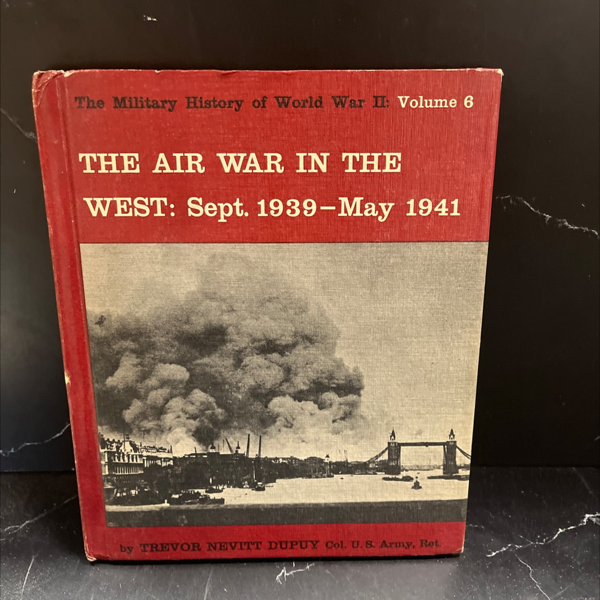 the military history of world war ii: volume 6 the air war in the west 20 september 1939 - may 1941 book, by trevor image 1
