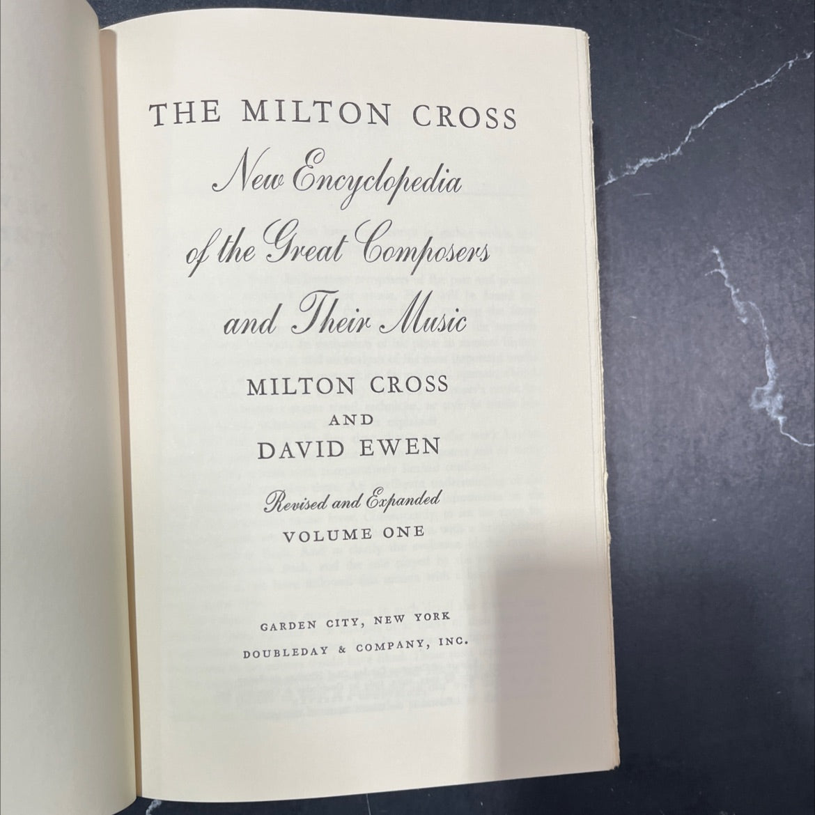 the milton cross new encyclopedia of the great composers and their music book, by milton cross and david ewen, 1969 image 2