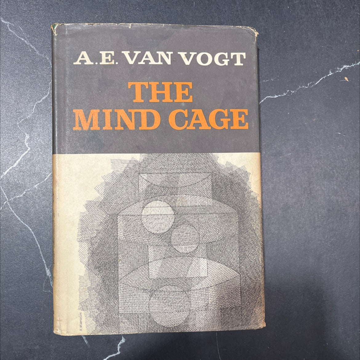 the mind cage book, by a. e. van vogt, 1957 Hardcover image 1