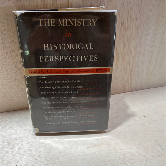 the ministry in historical perspectives book, by h. richard niebuhr and daniel d. williams, 1956 Hardcover, Vintage image 1