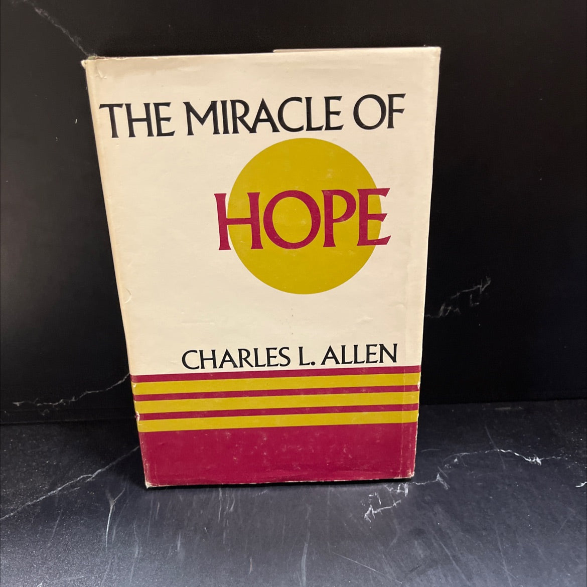 the miracle of hope book, by charles l. allen, 1973 Hardcover image 1