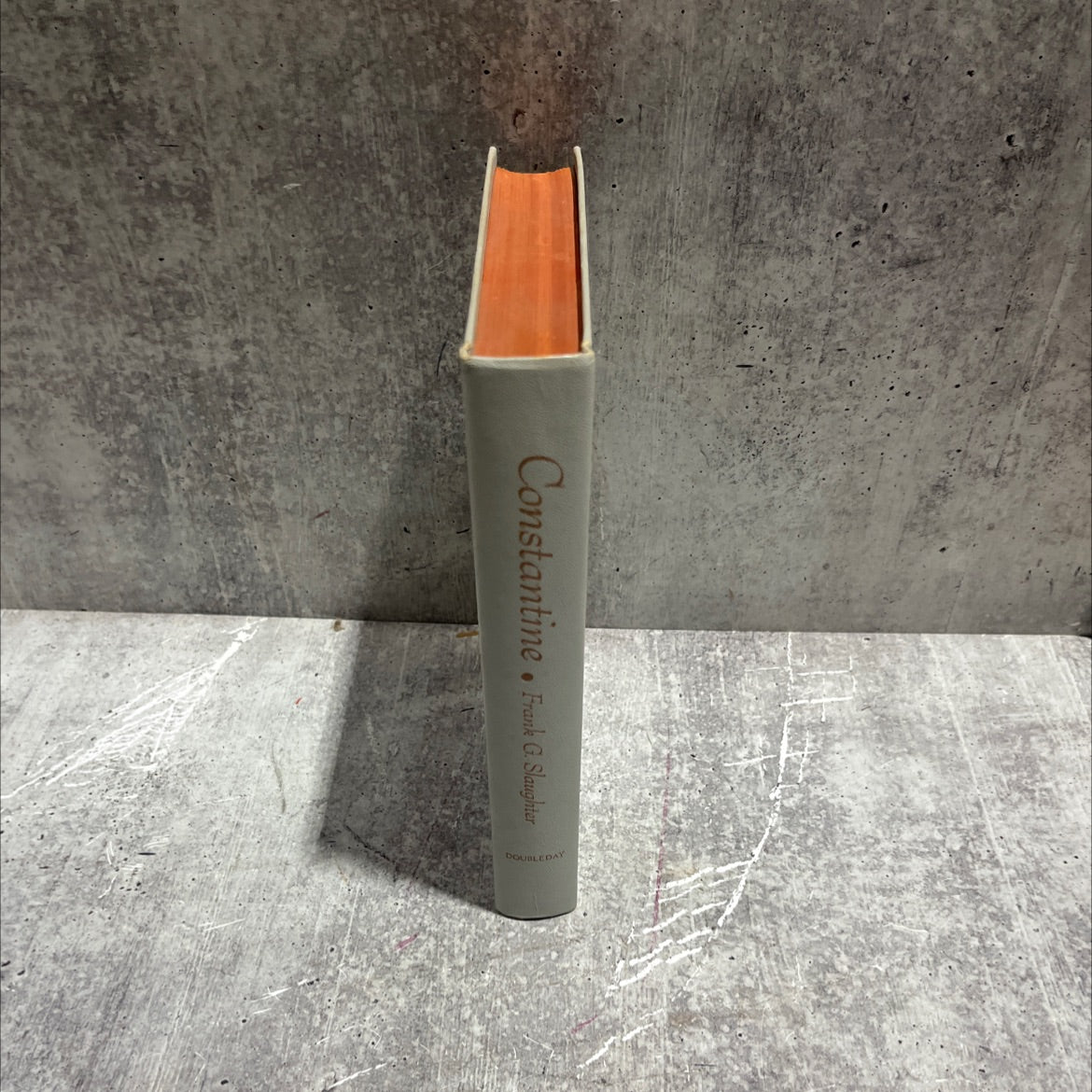 the miracle of the flaming cross book, by Frank G. Slaughter, 1965 Hardcover image 4