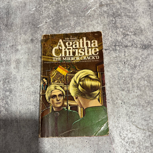 the mirror crack'd book, by Agatha Christie, 1972 Paperback image 1