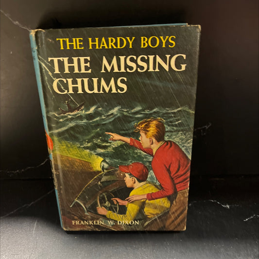 the missing chums book, by franklin w. dixon, 1962 Hardcover image 1