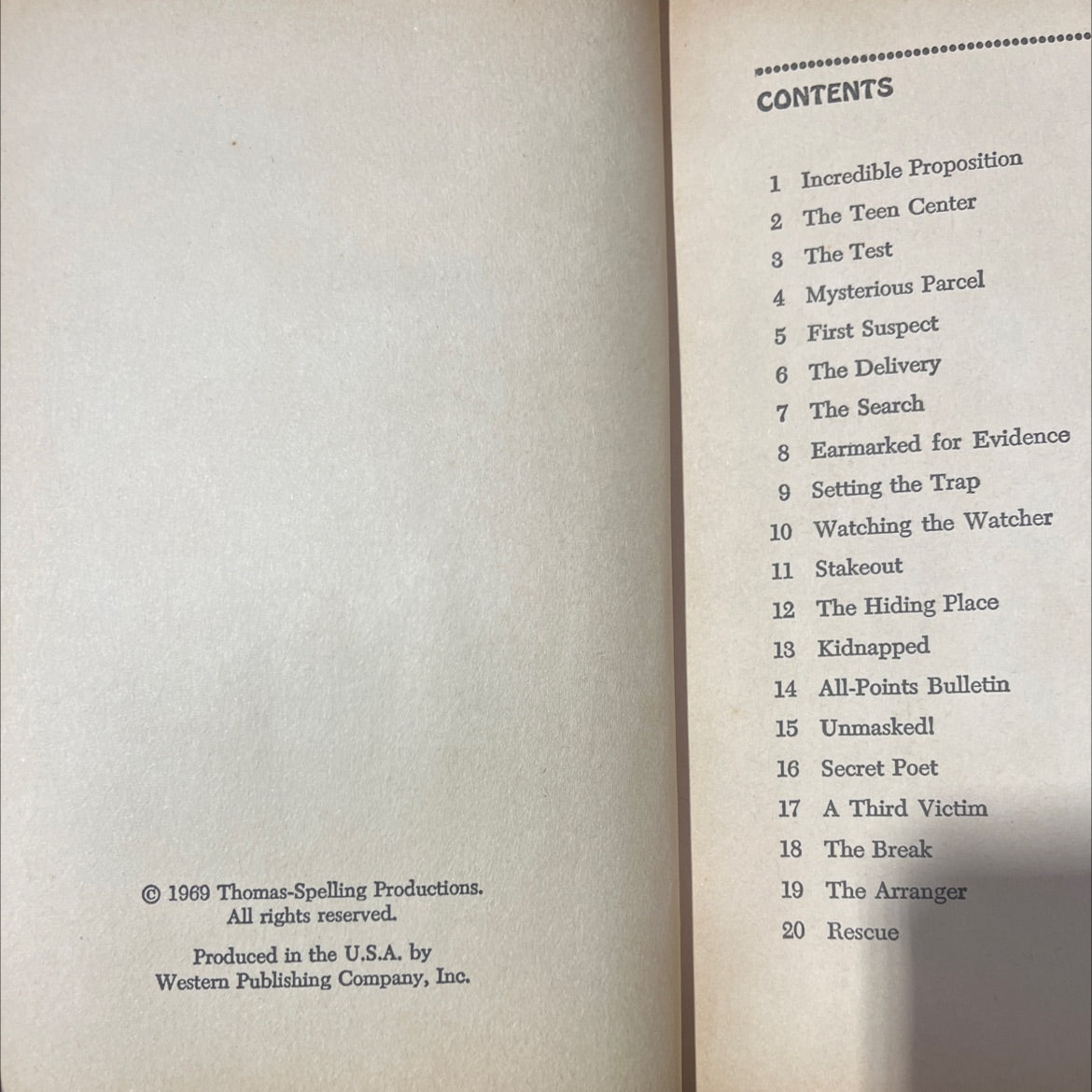 the mod squad assignment: the arranger authorized edition book, by richard deming, 1969 Hardcover image 3