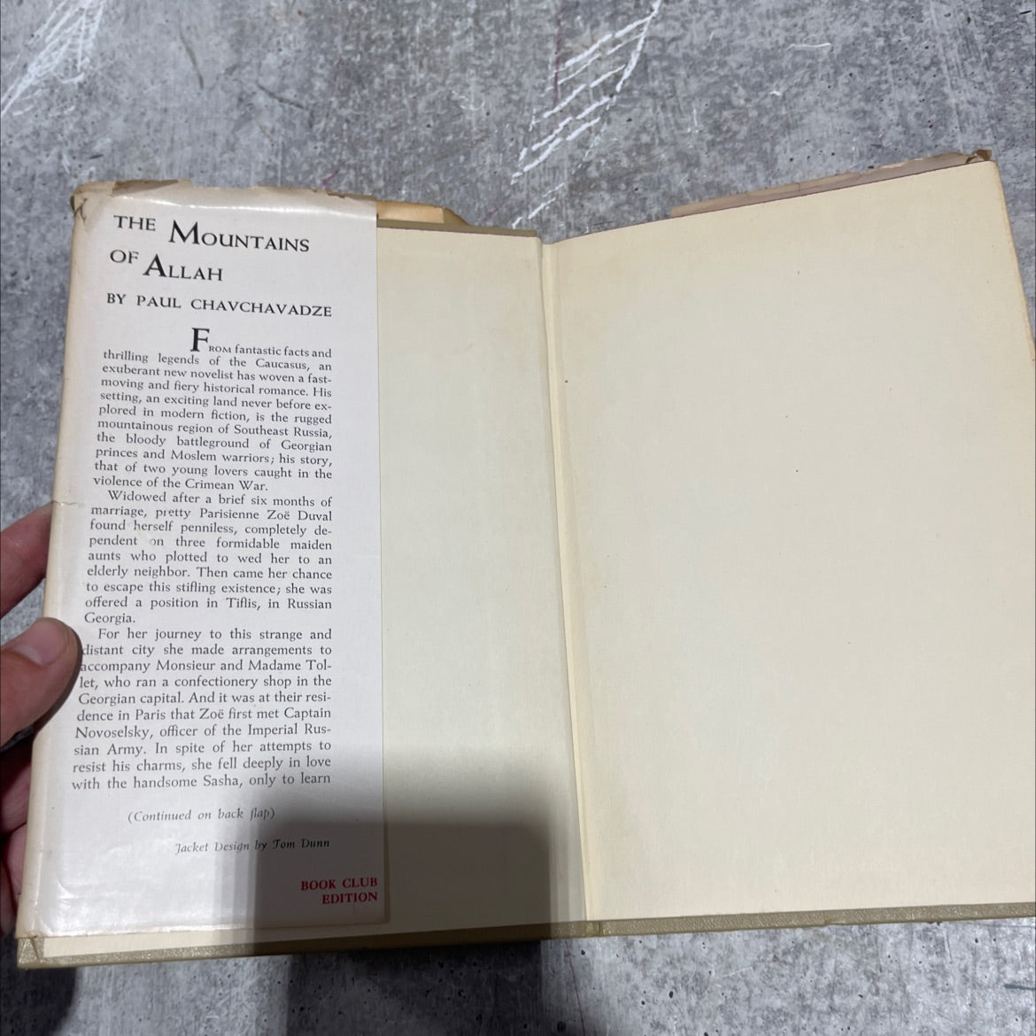 the mountains of allah book, by paul chavchavadze, 1952 Hardcover image 4