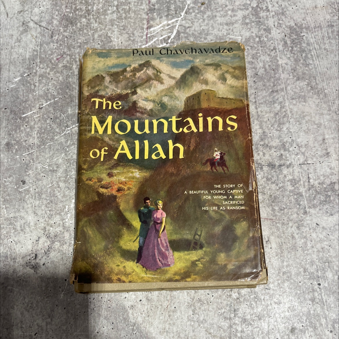 the mountains of allah book, by paul chavchavadze, 1952 Hardcover image 1