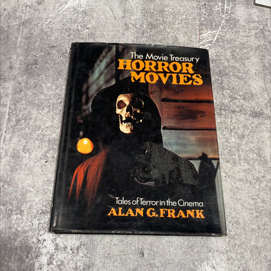 the movie treasury horror movies tales of terror in the cinema book, by alan g. frank, unknown Hardcover image 1