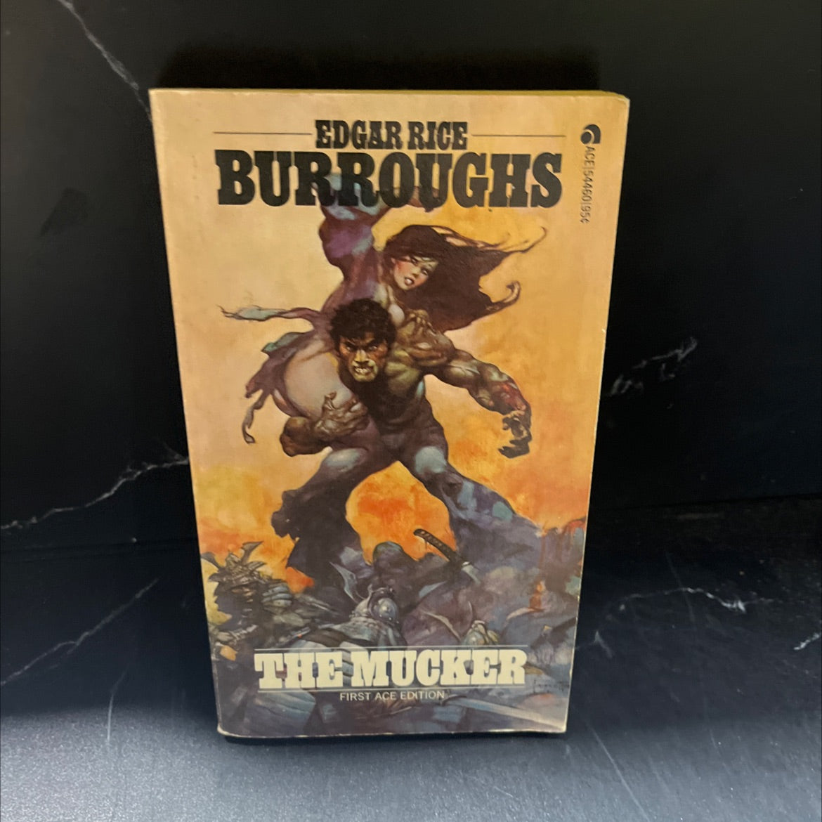 the mucker book, by edgar rice burroughs, 1974 Paperback image 1