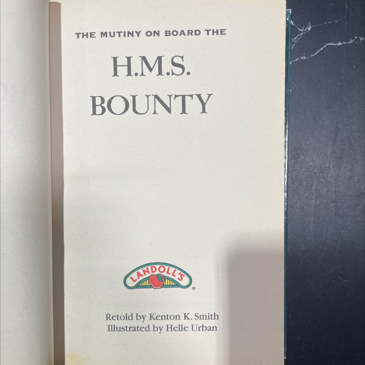 the mutiny on board the h.m.s. bounty book, by kenton k. smith, 1995 Hardcover image 2