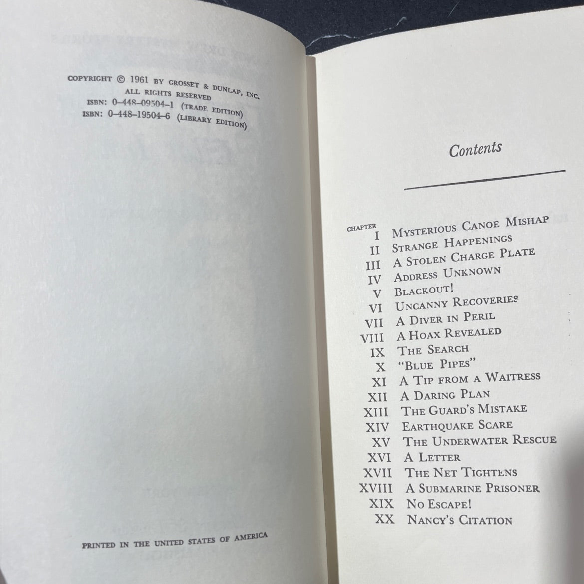 the mystery at lilac inn book, by carolyn keene, 1961 Hardcover image 3