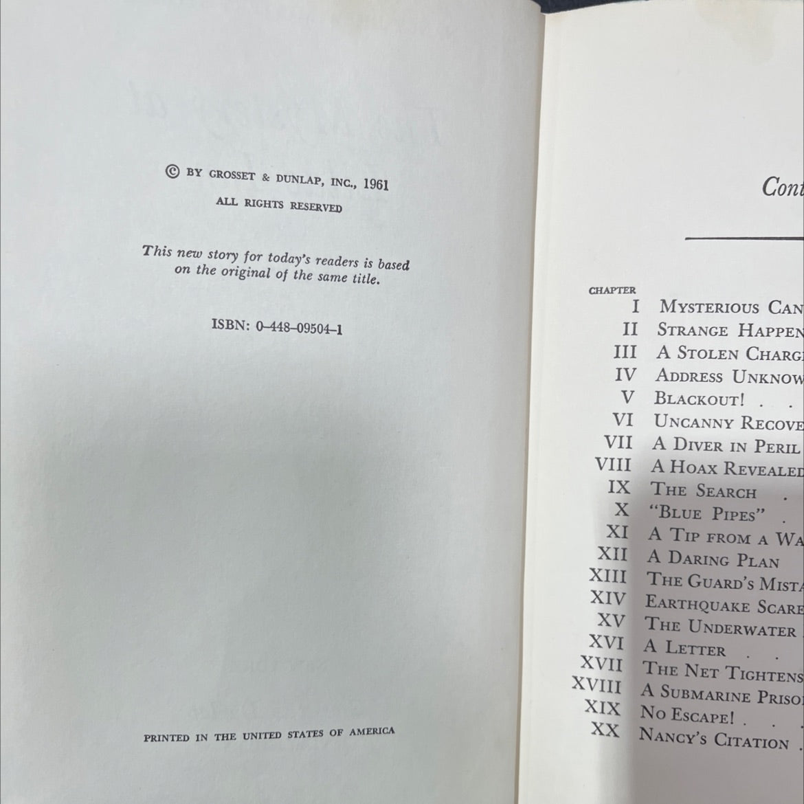 the mystery at lilac inn book, by carolyn keene, 1961 Hardcover image 3