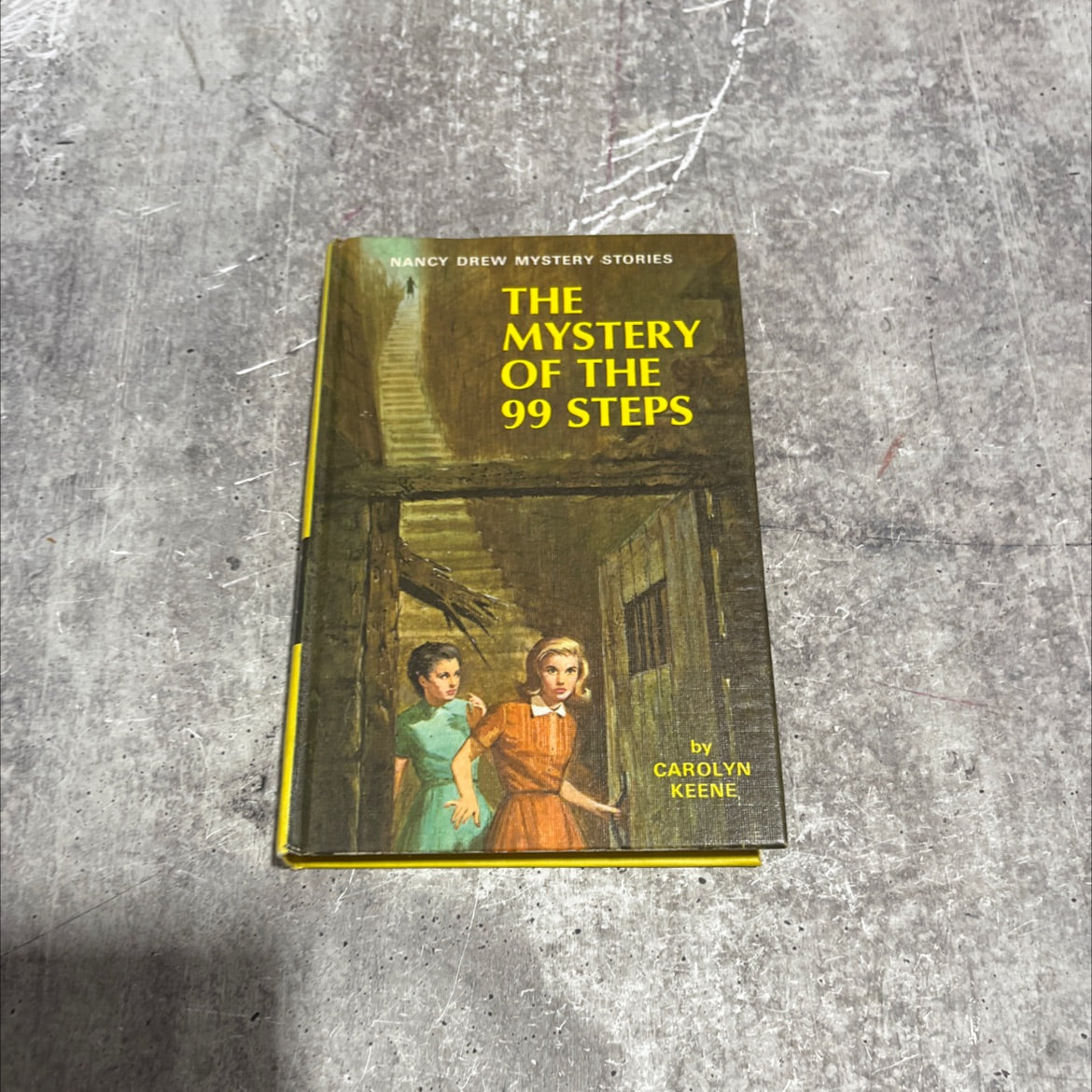 the mystery of the 99 steps book, by carolyn keene, 1966 Hardcover image 1