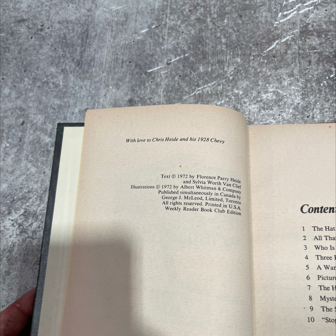 the mystery of the missing suitcase book, by Florence Parry Heide and Sylvia Worth Van Clief, 1972 Hardcover image 3