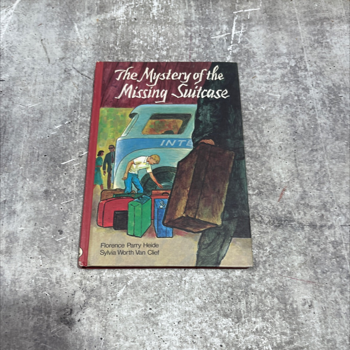 the mystery of the missing suitcase book, by Florence Parry Heide and Sylvia Worth Van Clief, 1972 Hardcover image 1