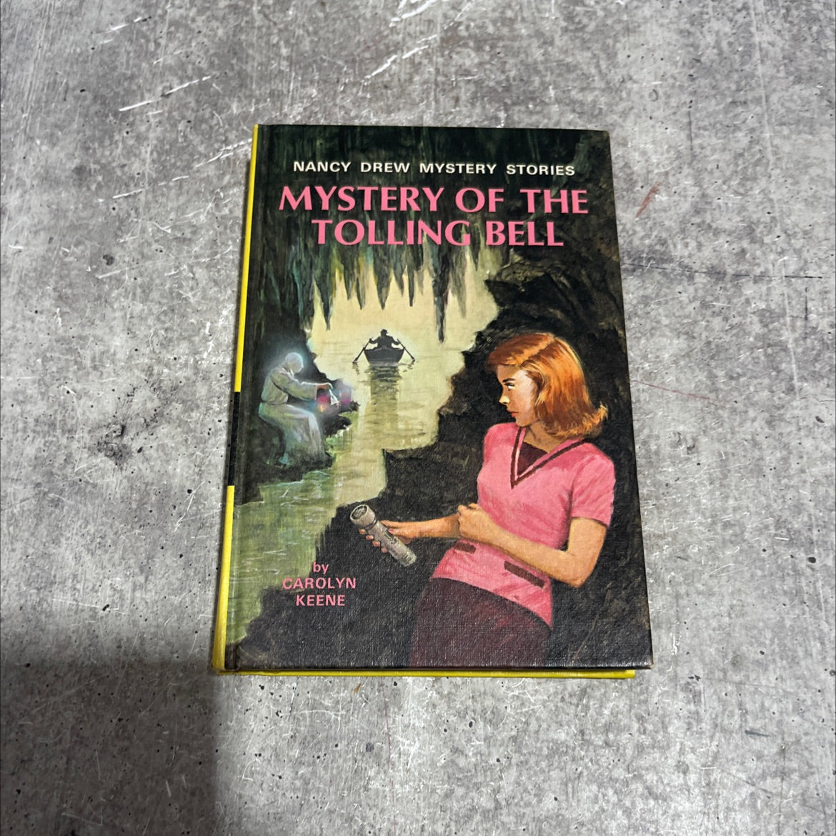 the mystery of the tolling bell book, by carolyn keene, 1971 Hardcover image 1
