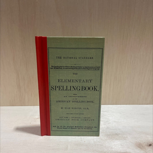 the national standard book, by noah webster, ll. d., 1908 Hardcover image 1