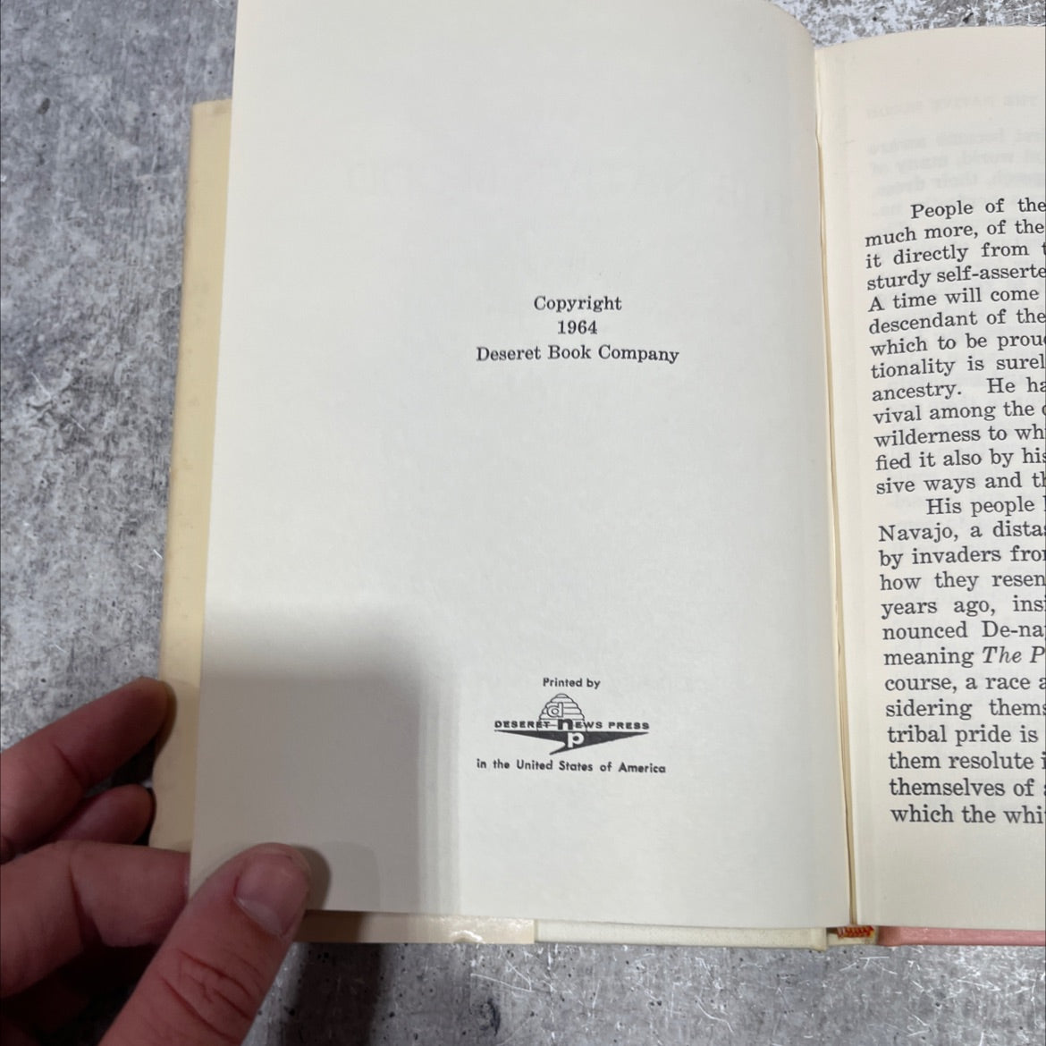 the native blood book, by albert r. lyman, 1964 Hardcover image 3