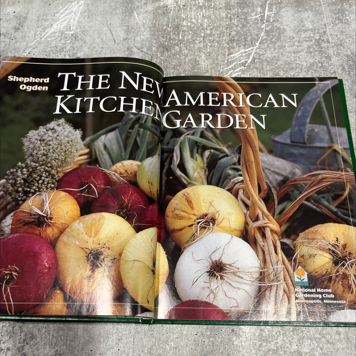 the new american kitchen garden book, by shepherd ogden, 1997 Hardcover image 2