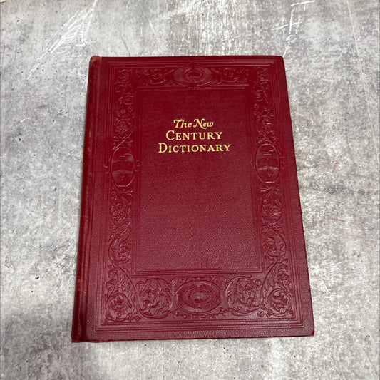the new century dictionary book, by h. g. emery, k. g. brewster, 1944 Hardcover image 1