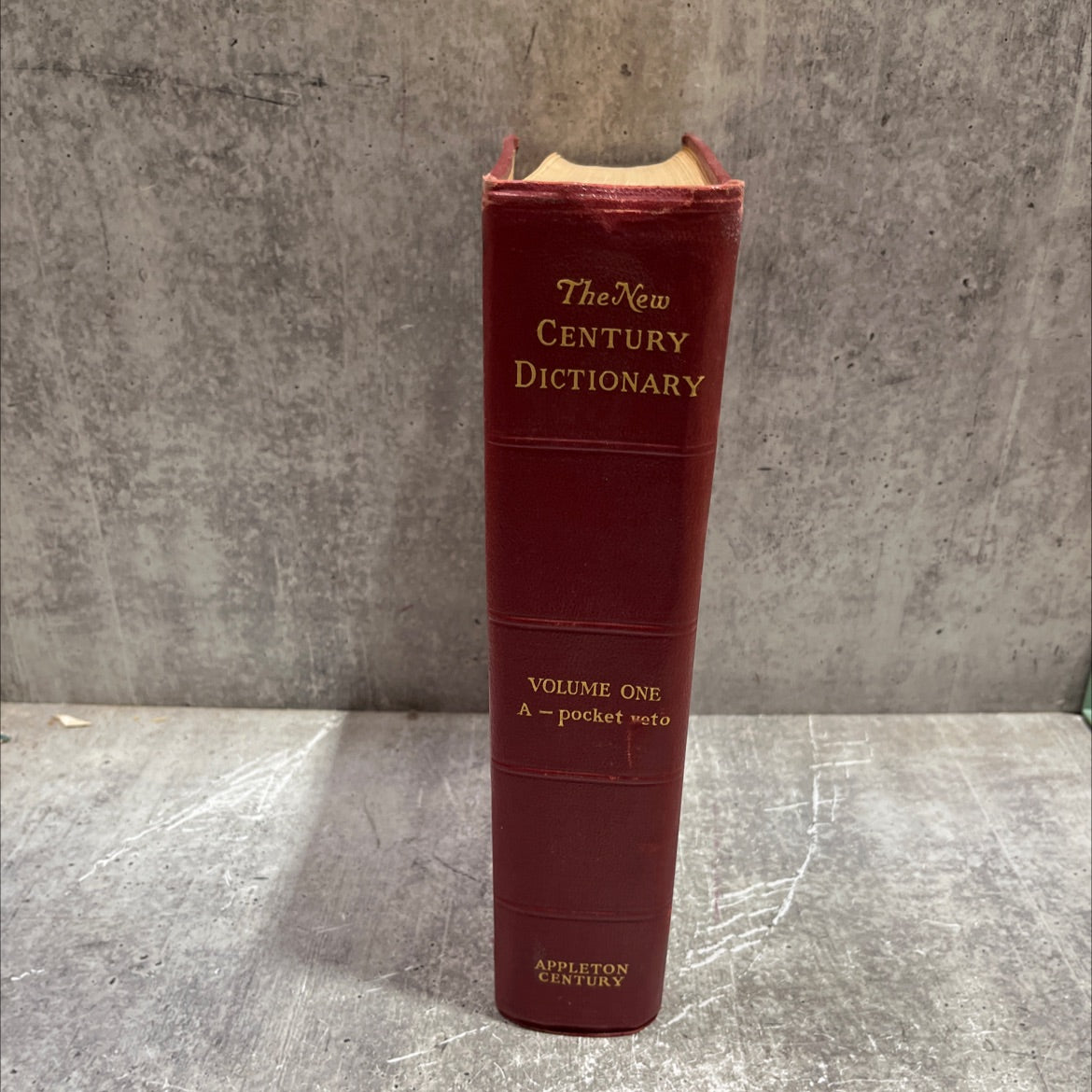 the new century dictionary book, by h. g. emery, k. g. brewster, 1944 Hardcover image 4