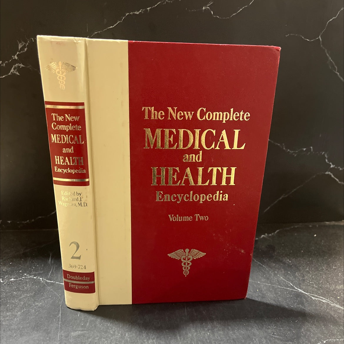 the new complete medical and health encyclopedia book, by Richard J. Wagman, M.D., 1977 Hardcover image 1