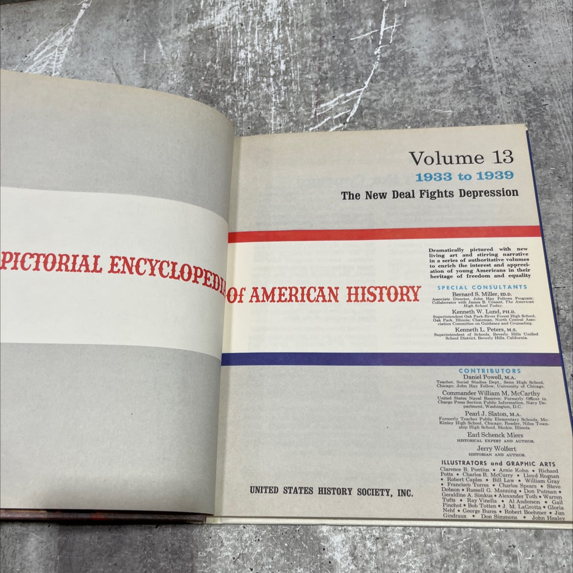 the new deal fights depression book, by unknown, 1968 Hardcover image 2