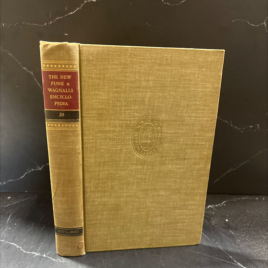 the new funk & wagnalls encyclopedia volume 30 scotland-social work book, by joseph laffan morse, 1952 Hardcover image 1