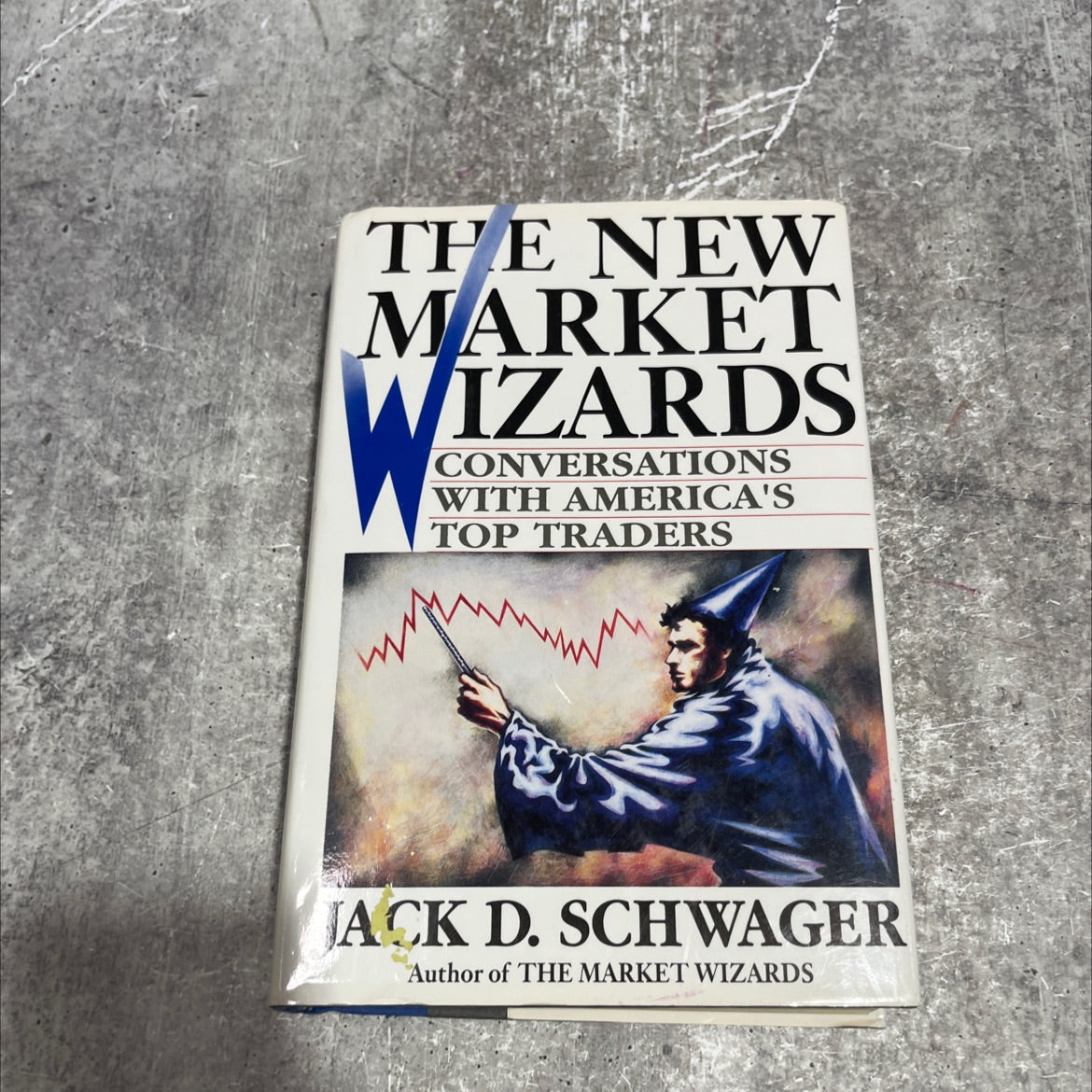 the new market wizards conversations with america's top traders book, by jack d. schwager, 1992 Hardcover image 1