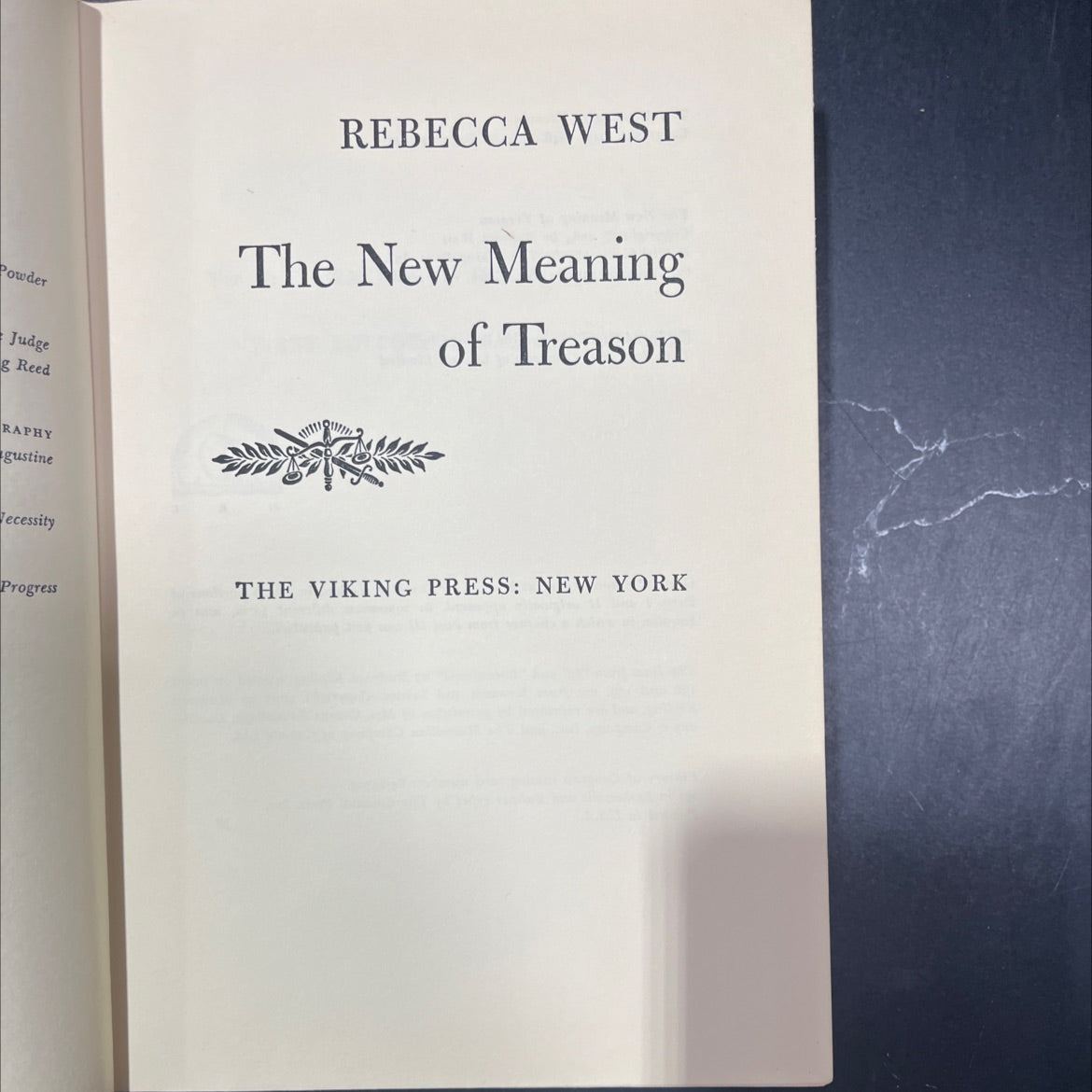 the new meaning of treason book, by rebecca west, 1964 Hardcover image 2