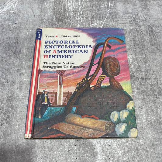 the new nation struggles to survive book, by unknown, 1803 Hardcover image 1