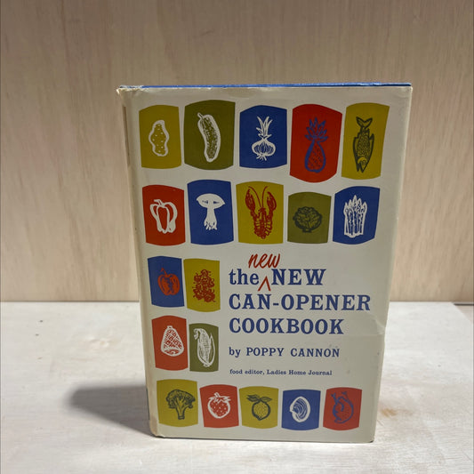 the new new can-opener cookbook book, by Poppy Cannon, 1968 Hardcover image 1